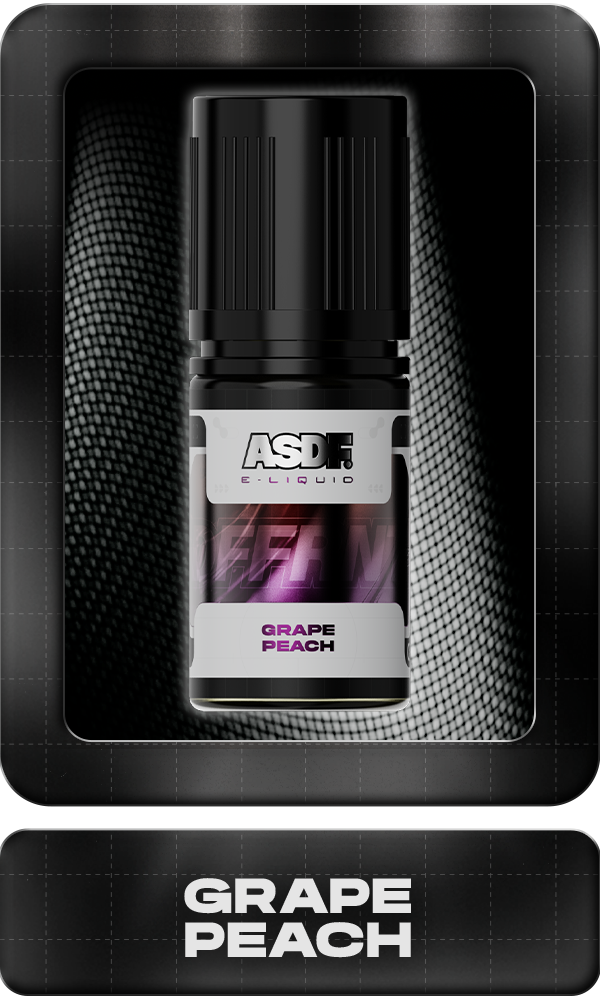 ASDF Eliquid Grape Peach